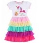 Birthday Princess Unicorn Rainbow Clothes