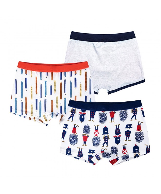 Boys Underwear - Soft and Breathable Boxer Briefs for Toddlers and Boys ...