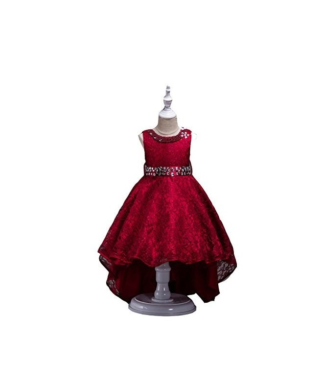 Sweetylife High Low Flower Pageant Dresses