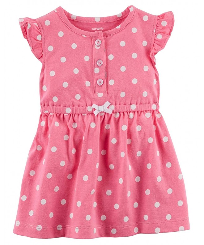 Carters Girls 0M 24M Floral Jersey