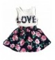 Little Letter Flower Clothing Outfits