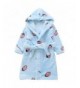 JELEUON Toddlers Flannel Bathrobe Sleepwear