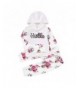 Toddler Floral Sweatshirt Tracksuit Outfits