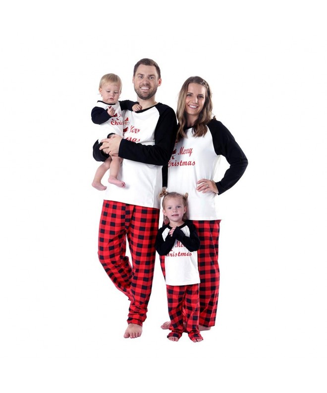 Baywell Christmas Pajamas Matching Sleepwear