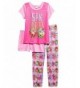 Shopkins Girls Collection 3 Piece Pajama