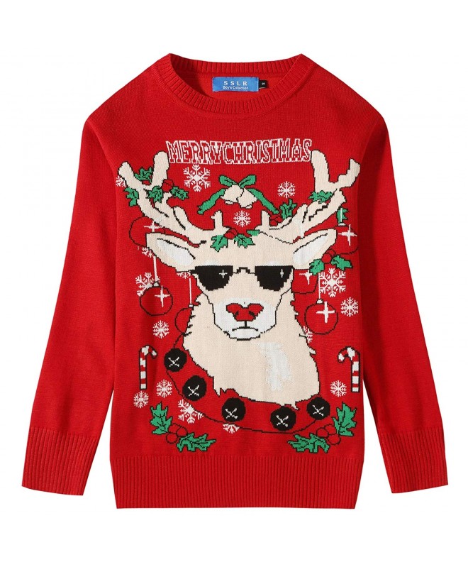 SSLR Reindeer Pullover Crewneck Christmas
