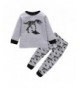 SOBOWO Sleepwears Toddler Pajamas 2 7Years