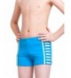 Shorts Stripes Nylon Swimming Trunk