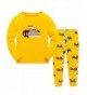 Bulldozer Pajamas Sleepwear Clothes Toddler