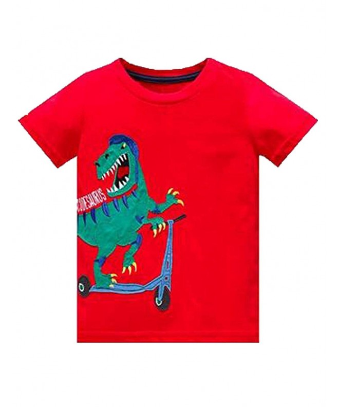 Mengmeng Little Dinosaur Sleeve T Shirts