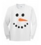 Snowman Youth Sleeve T Shirt White