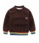 Motteecity Clothes Rainbow Embroidered Pullover