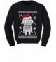 TeeStars Robot Christmas Sweater Sweatshirt