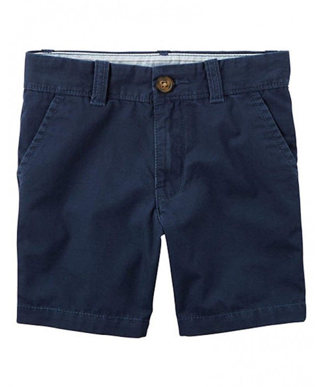 Carters Boys Navy Uniform Shorts