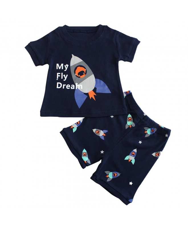 MiXiaoJie Pieces Pajamas Toddler Sleepwear