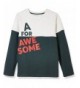 Awesome Youth Boys Colour Blocked Sleeve