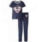 Intimo Little Superman Football Pajamas