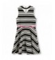 Speechless Girls Chocker Stripe Dress
