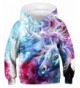 NAYINLAN Rainbow Unicorn Pullover Sweatshirt