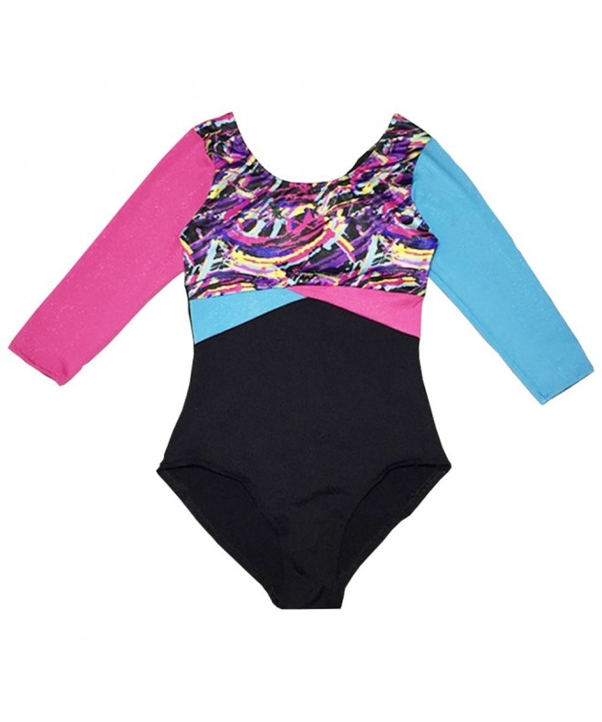 SanReach Metallic Gymnastics Athletic Leotard