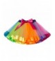 JiaDuo Girls Layered Rainbow Ruffle