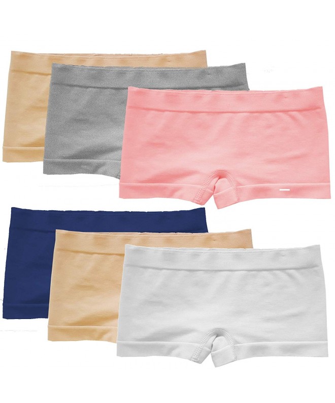 Popular Girls Seamless Solid Boyshorts